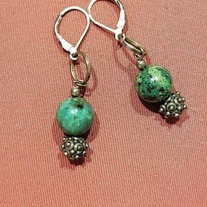 Turquoise drop earrings
